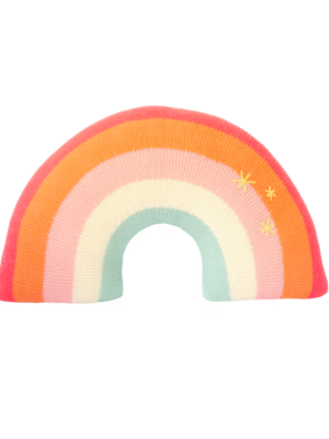Pink Rainbow Pillow